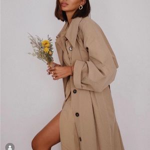 The Frankie Shop - Oversized Santa Trench Coat
